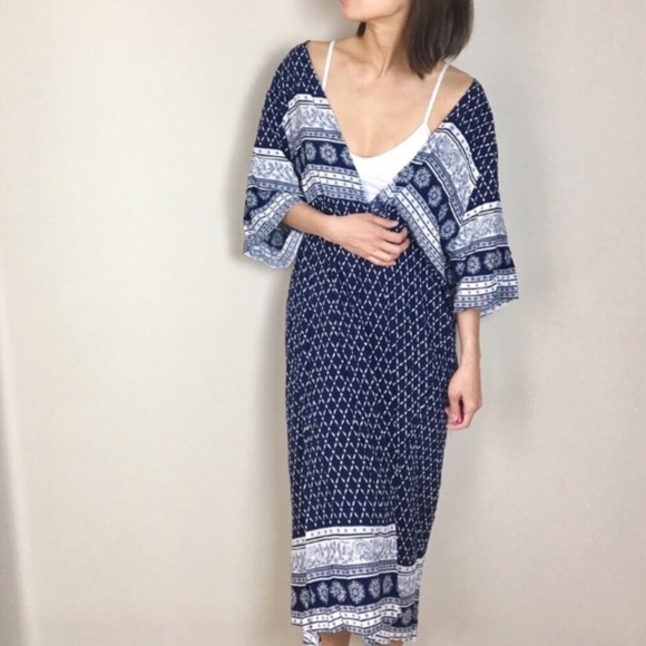 Ava long bohemian luxe long duster - Picture 4 of 4